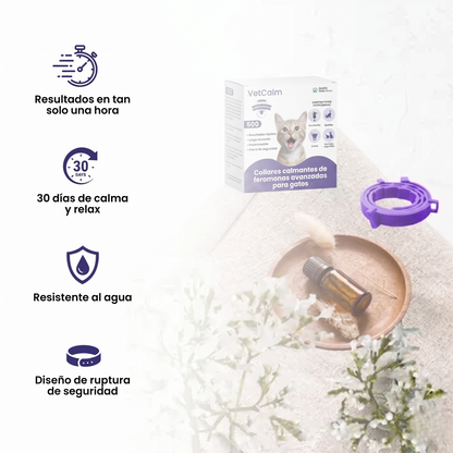 VetCalm collar relajante para gatos